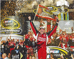 AUTOGRAPHED 2011 Tony Stewart #14 Office Depot Racing SPRINT CUP SERIES CHAMPION (Victory Celebration) Stewart-Haas Team Signed Collectible Picture 8X10 Inch NASCAR Glossy Photo with COA