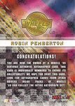 AUTOGRAPHED Robin Pemberton 1999 Wheels Racing AUTHENTIC AUTOGRAPH (Crew Chief Club) #2 Miller Lite Winston Cup Series Signed Collectible NASCAR Trading Card