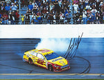 AUTOGRAPHED 2015 Joey Logano #22 Shell Pennzoil Racing DAYTONA 500 RACE WIN (Victory Burnout) Team Penske Signed Collectible Picture NASCAR 9X11 Inch Glossy Photo with COA