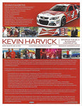 AUTOGRAPHED 2014 Kevin Harvick #4 Budweiser Chevrolet Team GRAB SOME BUDS (Stewart-Haas Racing) Sprint Cup Series Signed Collectible Picture 9X11 Inch NASCAR Official Hero Card Photo with COA