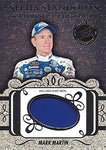 Mark Martin 2013 Press Pass Showcase SERIES STANDOUTS (61 Runner-Up Finishes) Race-Used Sheetmetal #55 Aarons Dream Machine Rare Insert Collectible NASCAR Trading Card (#43 of 75)