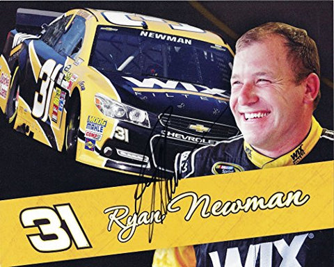 AUTOGRAPHED 2015 Ryan Newman #31 Wix Filters Racing (Team Childress) 8X10 Picture NASCAR Signed Hero Card with COA