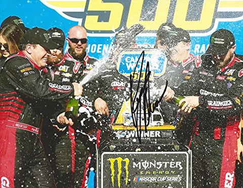AUTOGRAPHED 2017 Ryan Newman #31 Grainger Racing PHOENIX RACE WIN (Victory Lane Trophy Celebration) Monster Energy Cup Series Signed Collectible Picture NASCAR 9X11 Inch Glossy Photo with COA