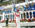 AUTOGRAPHED 2014 Dale Earnhardt Jr. #88 National Guard Racing POCONO WIN (Victory Lane Celebration) NASCAR Glossy Photo with COA