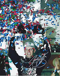 AUTOGRAPHED 2012 Regan Smith #5 Hendrick Cars Racing HOMESTEAD RACE WIN (Victory Lane Trophy) Nationwide Series Signed Collectible Picture NASCAR 8X10 Inch Glossy Photo with COA