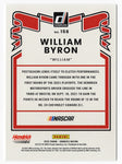 AUTOGRAPHED William Byron 2022 Donruss Racing RARE GRAY PARALLEL (#24 Liberty University Team) Rare Insert Signed NASCAR Collectible Trading Card with COA