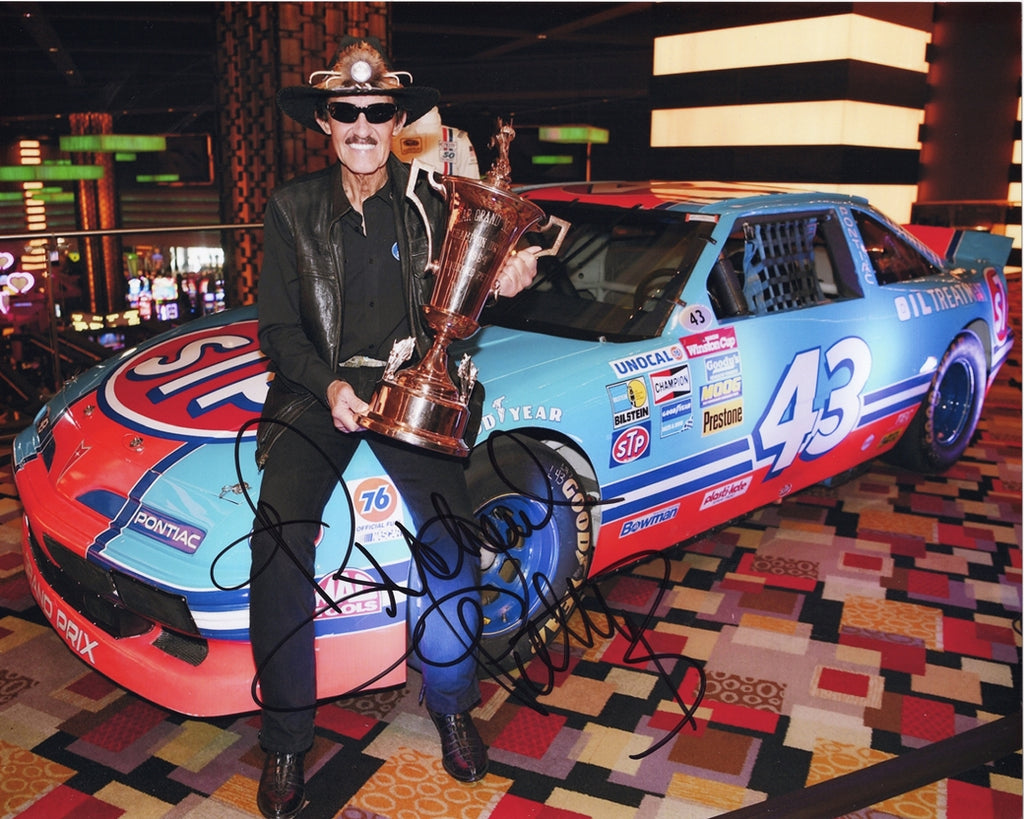 Stp Racing AUTOGRAPHED 1964 Richard Petty #43 STP Racing NASCAR GRAND NATIONAL CH ...