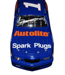 AUTOGRAPHED 1989 Jeff Gordon #1 Autolite Spark Plugs Team (Bill Davis Racing) 1991 Busch Grand National Series Vintage Ford Thunderbird Rare Signed Action 1/24 Scale NASCAR Diecast Car with COA