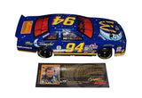AUTOGRAPHED 1997 Bill Elliott #84 McDonalds Racing MAC TONIGHT (Winston Cup Series) Vintage Rare RCCA Elite Signed 1/24 Scale NASCAR Diecast Car with COA (#2310 of only 7,500 produced)