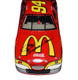 AUTOGRAPHED 1997 Bill Elliott #94 McDonalds Racing (Ford Thunderbird) Winston Cup Series Vintage Signed Action 1/24 Scale NASCAR Diecast Car with COA