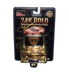 AUTOGRAPHED 1998 Bill Elliott #94 McDonald's Racing 24K GOLD PLATED (50th Anniversary) Vintage Signed Racing Champions 1/64 Scale NASCAR Diecast with COA