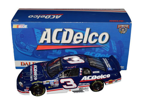 AUTOGRAPHED 1998 Dale Earnhardt Jr. #3 ACDelco Racing BUSCH SERIES CHAMPION Vintage Action 1/24 Scale Collectible NASCAR Diecast Car with COA