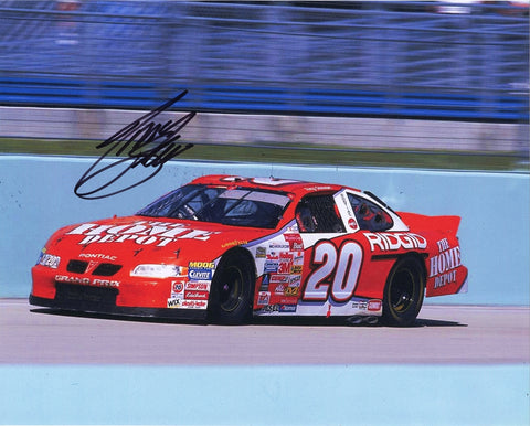AUTOGRAPHED 2000 Tony Stewart #20 The Home Depot Racing NASCAR LEGEND (Vintage) Signed 8X10 Inch Picture NASCAR Glossy Photo with COA