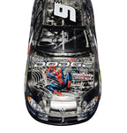 AUTOGRAPHED 2001 Bill Elliott #9 Dodge Racing ULTIMATE SPIDER-MAN (Rare Clear Car) Winston Cup Series Signed Action 1/24 Scale NASCAR Collectible Diecast Car with COA (1 of only 4,008 produced)