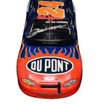 AUTOGRAPHED 2001 Jeff Gordon #24 DuPont Racing LAS VEGAS WIN (Race Victory with Money Bag) RCCA Clear Window Bank Signed Action 1/24 Scale NASCAR Diecast Car with COA