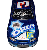 AUTOGRAPHED 2002 Dale Earnhardt Jr. #3 Oreo / Ritz Racing DAYTONA RACE (Busch Series) Vintage Signed Action 1/24 Scale Collectible NASCAR Diecast Car with COA