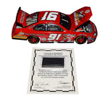 AUTOGRAPHED 2004 Bill Elliott #91 Las Vegas Race (UAW-DaimlerChrysler 400) RACE-USED TIRE PIECE INCLUDED Vintage Signed Action 1/24 Scale NASCAR Diecast Car with COA (1 of only 5,148 produced)