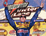 AUTOGRAPHED 2005 Kyle Busch #5 Kellogg's Racing PHOENIX RACE WIN (Victory Lane) Hendrick Motorsports Rookie Signed 8X10 Inch Picture NASCAR Glossy Photo with COA