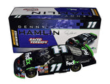 AUTOGRAPHED 2006 Denny Hamlin #11 FedEx Ground Racing 1ST NASCAR CUP WIN (Pocono Victory) Raced Version Signed Action 1/24 Scale NASCAR Diecast Car with COA
