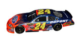 AUTOGRAPHED 2006 Jeff Gordon #24 DuPont CHICAGOLAND WIN (75th Career Victory with Coin) Raced Version Signed Action 1/24 Scale NASCAR Diecast Car with COA