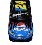 AUTOGRAPHED 2008 Jeff Gordon #24 Pepsi Racing BLUE FLAMES (Car of Tomorrow COT) Signed Action 1/24 Scale NASCAR Diecast Car with COA