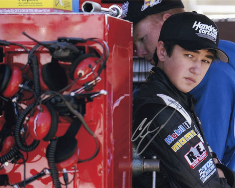 AUTOGRAPHED 2012 Chase Elliott #9 HendrickCars.com Team K&N SERIES ROOKIE (Rare Early Career) Signed 8X10 Inch Picture NASCAR Glossy Photo with COA