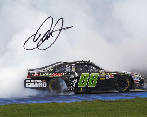 AUTOGRAPHED 2012 Dale Earnhardt Jr. #88 Batman Dark Knight MICHIGAN RACE WIN (Victory Burnout) Signed 8X10 Inch Picture NASCAR Glossy Photo with COA