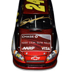 AUTOGRAPHED 2012 Jeff Gordon #24 AARP Drive To End Hunger Racing CHASE CREDIT CARD Signed Lionel 1/24 Scale NASCAR Diecast Car with COA