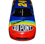 AUTOGRAPHED 2012 Jeff Gordon #24 DuPont 20 Years Racing FIRST CUP CHAMPIONSHIP (Rainbow Warrior) Extremely Rare Signed 1/24 Scale NASCAR Diecast Car with COA (#057 of only 144 produced)