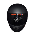 AUTOGRAPHED 2013 Dale Earnhardt Jr. #88 National Guard RARE SKULL DESIGN Carbon Fiber Replica Signed NASCAR Full-Size Helmet with COA