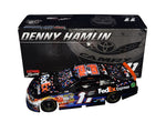 AUTOGRAPHED 2013 Denny Hamlin #11 FedEx Express HOMESTEAD WIN (Rare Custom 1 of 1 Car) Raced Version Signed Lionel 1/24 Scale NASCAR Diecast Car with COA (1/1 Custom)