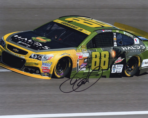 AUTOGRAPHED 2015 Dale Earnhardt Jr. #88 Halo 5 Guardians Car (Master Chief) Hendrick Motorsports Signed 8X10 Inch Picture NASCAR Glossy Photo with COA