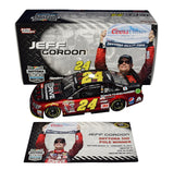 AUTOGRAPHED 2015 Jeff Gordon #24 Drive To End Hunger Racing DAYTONA 500 POLE AWARD (Raced Version) Rare Signed Lionel 1/24 Scale NASCAR Diecast Car with COA