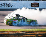 AUTOGRAPHED 2018 Chase Elliott #9 Mountain Dew Racing KANSAS RACE WIN (Victory Burnout) Signed 8X10 Inch Picture NASCAR Glossy Photo with COA