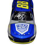 AUTOGRAPHED 2020 Alex Bowman #88 Chevy Truck Hero DARLINGTON THROWBACK Signed 1/24 NASCAR Diecast Car with COA (#173 of only 504 produced)