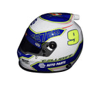 Commemorate a remarkable victory with this autographed Chase Elliott #9 NAPA Racing Mini Helmet. Each signature is obtained through exclusive signings and HOT Pass access, making it an authentic collector's item.