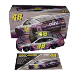 AUTOGRAPHED 2020 Jimmie Johnson #48 Ally Racing FINALE PHOENIX RACED VERSION (Retirement Final Race) Signed Lionel 1/24 Scale NASCAR Diecast Car with COA (#0663 of only 1,296 produced)