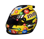 AUTOGRAPHED 2020 Kyle Busch #18 M&M's / Rowdy Energy (Joe Gibbs Racing) NASCAR Cup Series Signed Collectible Replica Mini Helmet with COA