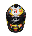 AUTOGRAPHED 2020 Kyle Busch #18 M&M's / Rowdy Energy (Joe Gibbs Racing) NASCAR Cup Series Signed Collectible Replica Mini Helmet with COA