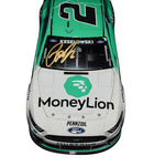 AUTOGRAPHED 2021 Brad Keselowski #2 MoneyLion Racing TALLADEGA GEICO 500 WIN (Raced Version) Team Penske Signed Lionel 1/24 Scale NASCAR Diecast Car with COA (#407 of only 636 produced)