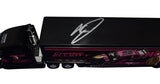 AUTOGRAPHED 2021 Chase Elliott #9 Hooters Racing PINK BREAST CANCER AWARENESS Rare Signed NASCAR Authentics 1/64 Scale Diecast Transporter Hauler with COA