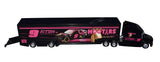 AUTOGRAPHED 2021 Chase Elliott #9 Hooters Racing PINK BREAST CANCER AWARENESS Rare Signed NASCAR Authentics 1/64 Scale Diecast Transporter Hauler with COA