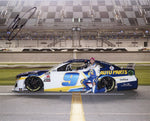 AUTOGRAPHED 2021 Chase Elliott #9 NAPA Racing DAYTONA 500 PIT ROAD (Hendrick Motorsports) Signed 8X10 Inch Picture NASCAR Glossy Photo with COA