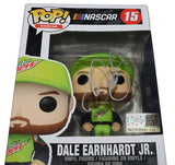 AUTOGRAPHED 2021 Dale Earnhardt Jr. #88 Mountain Dew Racing Signed Collectible NASCAR FUNKO POP with COA
