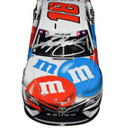 AUTOGRAPHED 2021 Kyle Busch #18 M&Ms Racing RED WHITE & BLUE (Charlotte Coca-Cola 600 Car) Patriotic Signed Lionel 1/24 Scale NASCAR Diecast Car with COA