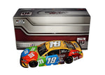 AUTOGRAPHED 2021 Kyle Busch #18 M&Ms Team (Joe Gibbs Racing) NASCAR Cup Series Signed Lionel 1/24 Scale NASCAR Diecast Car with COA (#1007 of only 1,548 produced)