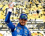 AUTOGRAPHED 2021 Kyle Larson #5 Hendrick Cars Racing LAS VEGAS RACE WIN (Victory Lane Celebration) Signed 8X10 Inch Picture NASCAR Glossy Photo with COA