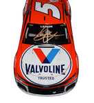 AUTOGRAPHED 2021 Kyle Larson #5 Valvoline Racing NASHVILLE WIN (Ally 400 Winner) Raced Version Signed Lionel 1/24 Scale NASCAR Diecast Car with COA