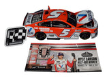 AUTOGRAPHED 2021 Kyle Larson #5 Valvoline Racing NASHVILLE WIN (Ally 400 Winner) Raced Version Signed Lionel 1/24 Scale NASCAR Diecast Car with COA