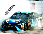 AUTOGRAPHED 2021 Martin Truex Jr. #19 Auto-Owners DARLINGTON RACE WIN (Victory Burnout) Signed 8X10 Inch Picture NASCAR Glossy Photo with COA